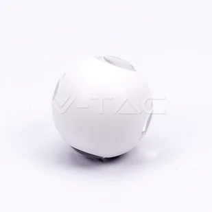 v-tac Kinkiet Ścienny V-TAC 4W LED Czarny Okrągły IP65 VT-834 3000K 440lm - Lampy ścienne - miniaturka - grafika 2