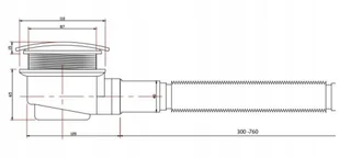 231 HYDAR BRODZIK SLIM PROSTOKĄTNY 100x80 AKRYL GRUBY+ SYFON 23178207 78207-uniw - Brodziki prysznicowe - miniaturka - grafika 8
