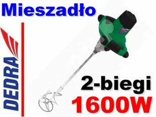 Dedra Polska DED7930 MIESZDŁO ELEKTRYCZNE 2 BIEGI 1600W - OFICJALNY DYSTRYBUTOR - AUTORYZOWANY DEALER DED7930 MIESZDŁO ELEKTRYCZNE 2 BIEGI 1600W - Mieszadła - miniaturka - grafika 8