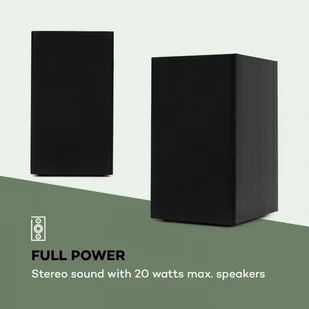 Auna Connect System S Czarny - Wieże - miniaturka - grafika 5