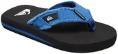 Buty dla chłopców - Quiksilver japonki ęce MONKEY ABYSS Blue/Black/Blue XBKB - miniaturka - grafika 1