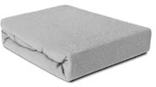 Prześcieradła - Darymex Prześcieradło Frotte z gumką popielate 120x200 dx-120-pft-024 - miniaturka - grafika 1