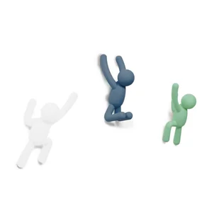 Umbra Buddy zestaw 3 wieszaków 318165-370 - Wieszaki łazienkowe - miniaturka - grafika 11