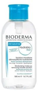 Bioderma hydrabio h2o płyn micelarny do oczyszczania twarzy i zmywania makijażu z dozownikiem 500 ml - Płyny micelarne - miniaturka - grafika 2