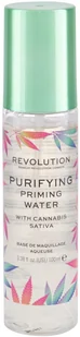 Makeup Revolution Makeup Revolution Puryfying PRIMING WATER CANNABIS SATIVA MGIEŁKA - Toniki i hydrolaty do twarzy - miniaturka - grafika 3