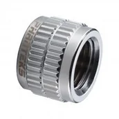 Chłodzenie wodne - Phanteks Glacier F-F złączka G1/4 chrom PH-FFA_CR_G1/4 PH-FFA_CR_G1/4 - miniaturka - grafika 1