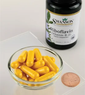 SWANSON Witamina B2 Ryboflawina 100 mg 100 kapsułek - Witaminy i minerały dla sportowców - miniaturka - grafika 2