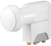 Pozostałe akcesoria sieciowe - Goobay Goobay Universal Quad LNB 4040849672729 - miniaturka - grafika 1