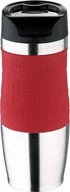 Kubki termiczne - Bergner Kubek termiczny Travel 400ml czerwony BG-5958-RD - miniaturka - grafika 1