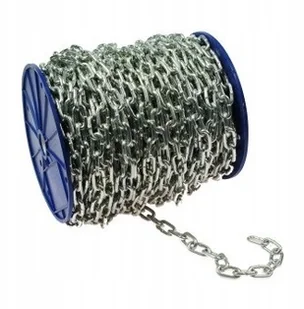 Łańcuch Ocynkowany Do Huśtawki Fi 4 mm 40 Metrów - Inne akcesoria dekarskie - miniaturka - grafika 2