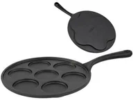 Patelnie - Kinghoff Patelnia żeliwna KH 1263 do jajek placków 23 cm 23130125 - miniaturka - grafika 1