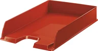 Półki na dokumenty - Esselte Pojemnik na dokumenty EUROPOST SOLEA Przezroczysty/Czerwony 623601 - miniaturka - grafika 1