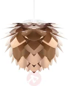 Lampy sufitowe - UMAGE UMAGE Silvia Mini lampa wisząca brąz/biała  32cm - miniaturka - grafika 1
