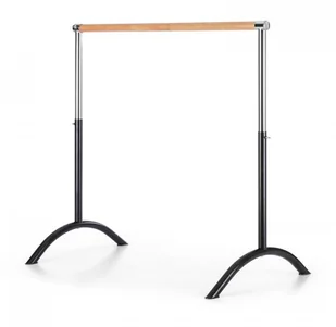 Klarfit Bar Lerina drążek baletowy sztanga baletowa 110x113cm regulacja wysokości stalczarny FTIN3-Bar Lerina B - Wyposażenie sportowe i gimnastyczne - miniaturka - grafika 4