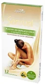 Depilacja - Joanna Sensual plastry do depilacji ciała Aloes 12szt + oliwka 10ml 62511-uniw - miniaturka - grafika 1