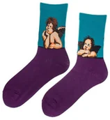 Gadżety dla niej i dla niego - Gadget Master Skarpetki artystyczne ANIOŁKI - miniaturka - grafika 1