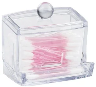 Pojemnik Organizer Na Patyczki Kosmetyczne Do Uszu - Akcesoria do paznokci - miniaturka - grafika 3