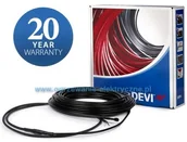 Akcesoria grzewcze - Devi Kabel grzejny DEVIsafe 20T DTCE-20 76m 1545W 230V 140F1199 - miniaturka - grafika 1