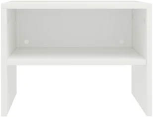vidaXL Szafki nocne, 2 szt., białe, 40 x 30 x 30 cm, płyta wiórowa - Szafki nocne - miniaturka - grafika 6