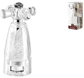 Pojemniki na przyprawy - Bisetti młynek do soli, akryl, przezroczysty 930S - miniaturka - grafika 1