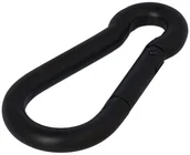 Haki, szakle i karabinki - SUKI Karabińczyk 6x60 mm czarny Suki - miniaturka - grafika 1