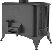 Kominki wolnostojące - Kratki.pl Marek Bal Piec żeliwny koza K9 z turbofanem  130 10 kW KOZA/K9/130/TF - miniaturka - grafika 1