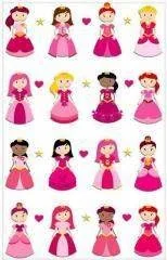 Maildor Naklejki 3D Cooky Księżniczki 1 - Scrapbooking - miniaturka - grafika 3