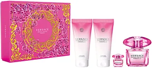 Versace Bright Crystal Absolu zestaw - woda perfumowana 90 ml + woda perfumowana 5 ml + balsam do ciała 100 ml + żel pod prysznic 100 ml VER-BCA23 - Zestawy perfum damskich - miniaturka - grafika 2