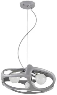 Lampex Lampa wisząca Amano popiel - Lampy sufitowe - miniaturka - grafika 2