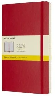 Moleskine Notes Classic L w kratkę czerwony - Szkolne artykuły papiernicze - miniaturka - grafika 2