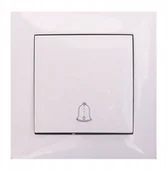 Wyłączniki światła i elektryczne - Wesa LC-06 Włącznik przycisk dzwonkowy - miniaturka - grafika 1