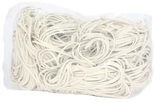 Gumki recepturki 60x1,5x1,5 białe 1kg - Przyborniki na biurko - miniaturka - grafika 2