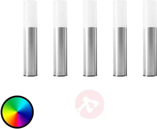 LEDVANCE SMART+ Gardenpole Multicolour Smart pedestal/post lighting Srebrny ZigBee 4,2 W, LED light - Pozostałe oświetlenie - miniaturka - grafika 2