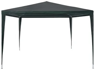 vidaXL Namiot imprezowy, 3 x 3 m, PE, zielony - Pawilony ogrodowe - miniaturka - grafika 3