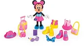 Figurki dla dzieci - IMC Toys IMC  182905  Minnie Fashionista Travel  figurka 15 cm - miniaturka - grafika 1