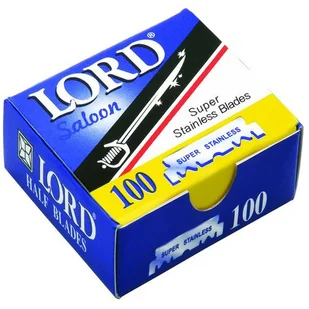 LORD Lord Super Stainless pół ostrzy do maszynek do golenia 100er opakowanie D206 - Maszynki do golenia i wkłady - miniaturka - grafika 2