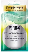 Peelingi i scruby do twarzy - Perfecta Peeling gruboziarnisty głęboko oczyszcza redukuje nadmiar sebum wygładza 8ml - miniaturka - grafika 1