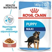 Mokra karma dla psów - Royal Canin  | Royal Canin Maxi Puppy - 40 x 140 g - miniaturka - grafika 1