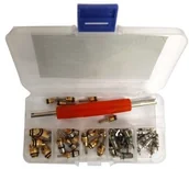 Pozostałe wyposażenie warsztatu - Zaworki do klimatyzacji zestaw zaworków z kluczem - miniaturka - grafika 1