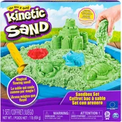 Masy plastyczne - Spin Master Sandbox Set Green, Play sand 0778988194058 - miniaturka - grafika 1