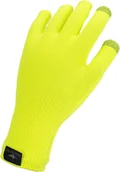 Rękawiczki sportowe męskie - Sealskinz Sealskinz Waterproof All Weather Ultra Grip Rękawice z dzianiny, neon yellow XL | 11 2021 Rękawiczki dotykowe do smartphona 12100082000740-XL - miniaturka - grafika 1