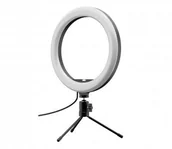 Lampy studyjne - Newell Lampa Pierścieniowa R-10 zestaw V-log - miniaturka - grafika 1