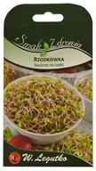 W.LEGUTKO Kiełkownica mała z nasionami RZODKIEWKA 10 x 16 x 3 cm W.LEGUTKO