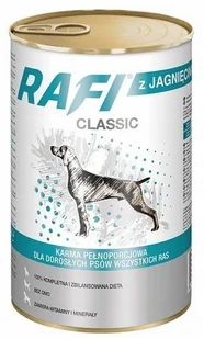 Rafi Pies Classic Jagnięcina w sosie 1240g MS_16066 - Mokra karma dla psów - miniaturka - grafika 4