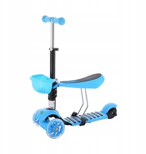 Nils NAC HLB08 3w1 BLUE HULAJNOGA DZIECIĘCA FUN - Hulajnogi - miniaturka - grafika 2