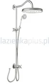 Zestawy prysznicowe - Tres Zestaw prysznicowy stal Monoclasic 24247601AC - miniaturka - grafika 1
