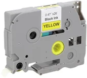 Etykiety do drukarek - Brother Zamiennik taśmy TZE-631 12mm żółta/czarny - miniaturka - grafika 1