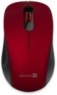 Myszki - Connect IT Mute czerwona (CMO-2230-RD) - miniaturka - grafika 1