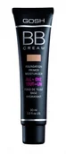 Kremy BB - Gosh BB Cream Foundation Primer Moisturizer All In One SPF15 03 Warm Beige 30ml - miniaturka - grafika 1