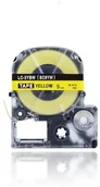Papier do drukarek - Epson LC-SC9YW, 9mm x 8m, czarny druk / żółty podkład, taśma zamiennik - miniaturka - grafika 1